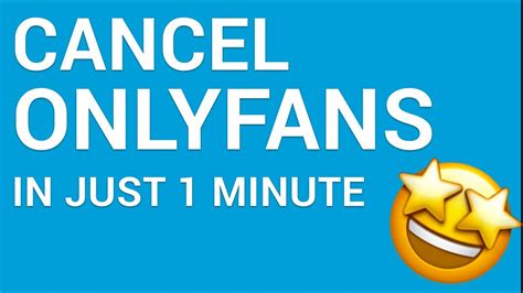 how to cancel onlyfans subs|How to Cancel OnlyFans Subscription: Quick & Easy。